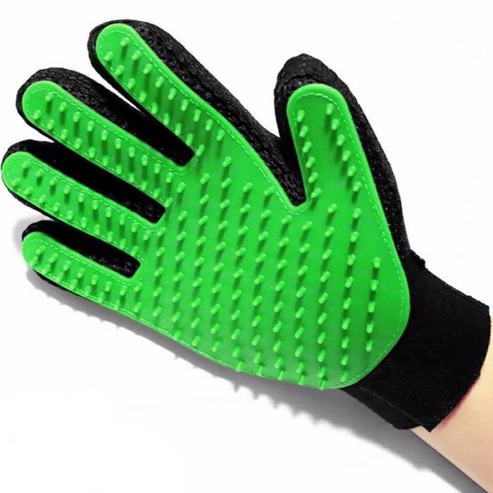 Grooming Glove With Gentle Touch Technology For Cats Dogs And Pets